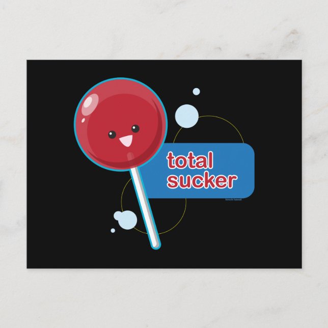 Total Sucker... Postcard (Front)