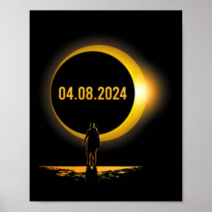 Totality 04 08 24 Funny Total Solar Eclipse 2024  Poster