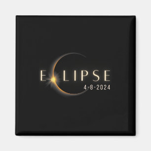 Totality 04 08 24 Total Solar Eclipse 2024 Magnet