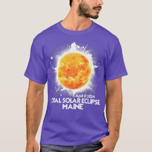 Totality MAINE 2024 Total Solar Eclipse T-Shirt