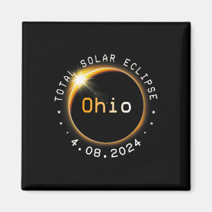 Totality Solar Eclipse 2024 4.08.24 Accessories Magnet