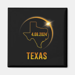 Totality Solar Eclipse April 8 2024 Texas Magnet