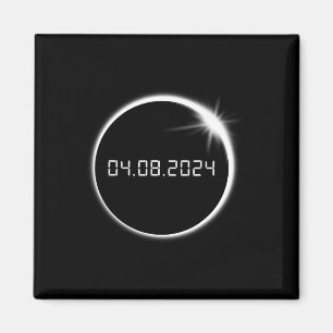 Totality Spring April 8 Magnet