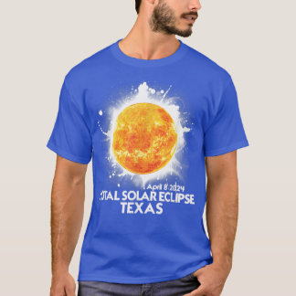 Totality TEXAS 2024 Total Solar Eclipse America T- T-Shirt