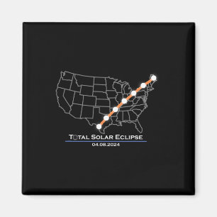 Totality Total Solar Eclipse April 8 2024 Magnet