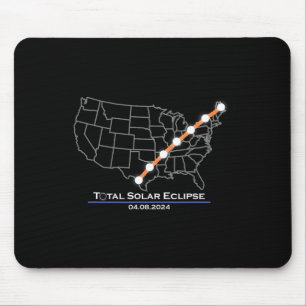 Totality Total Solar Eclipse April 8 2024  Mouse Pad