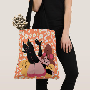 Totally 80s Fashion Illustration Totes