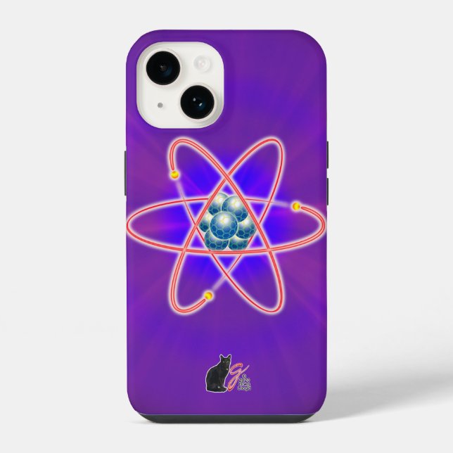 Totally Atomic iPhone Case (Back)