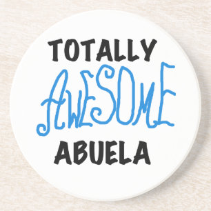 Totally Awesome Abuela Blue Tshirts and GIfts Coaster