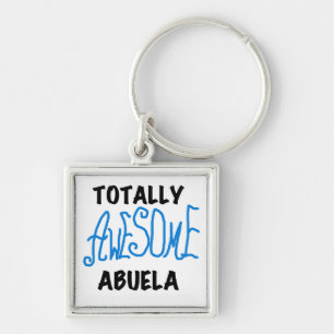 Totally Awesome Abuela Blue Tshirts and GIfts Key Ring