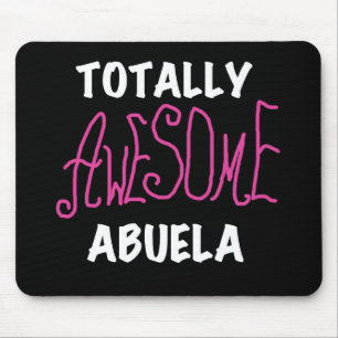 Totally Awesome Abuela Pink T-shirts and Gifts Mouse Pad