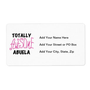 Totally Awesome Abuela Pink Tshirts and GIfts