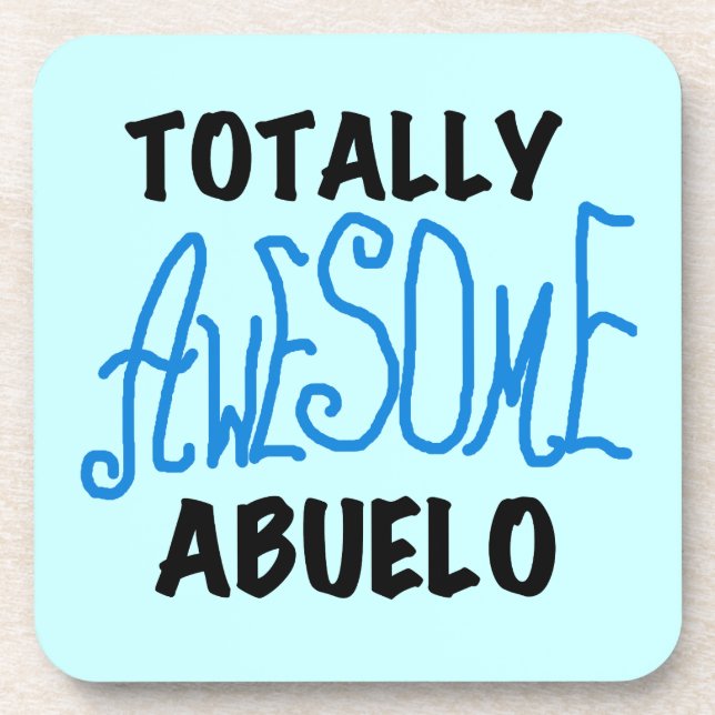 Totally Awesome Abuelo Tshirts and Gifts Coaster (Front)