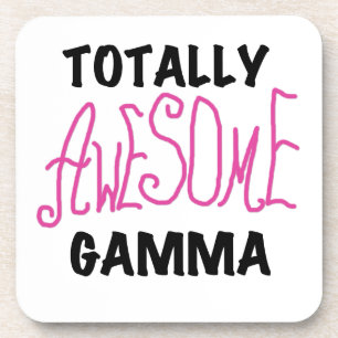Totally Awesome Gamma Pink Gifts Coaster