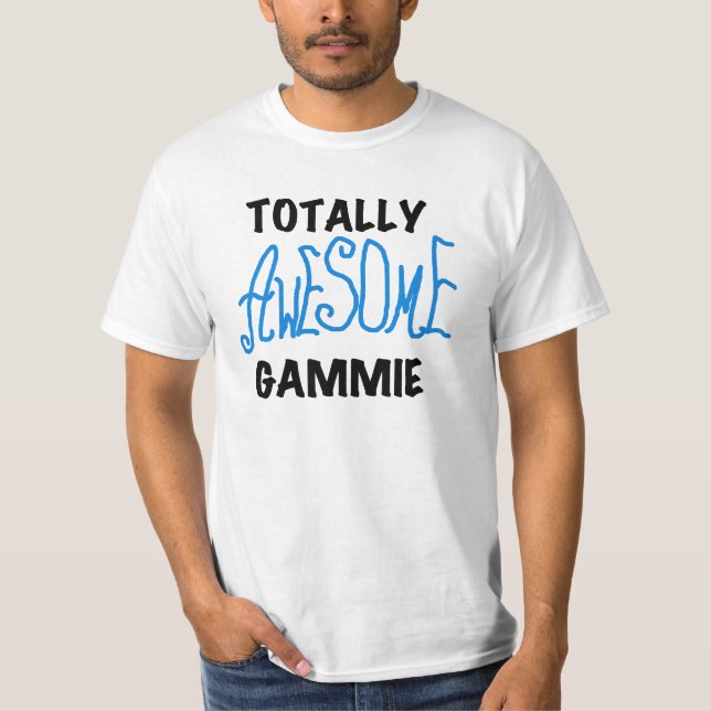 Totally Awesome Gammie Blue Tshirts and Gifts (Front)