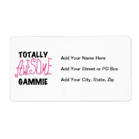 Totally Awesome Gammie Pink T-shirts and Gifts