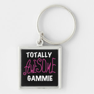 Totally Awesome Gammie Pink T-shirts and Gifts Key Ring