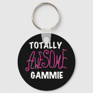 Totally Awesome Gammie Pink T-shirts and Gifts Key Ring