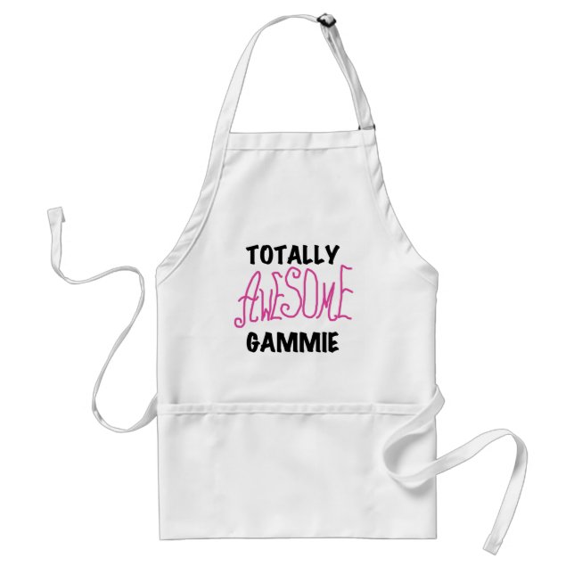Totally Awesome Gammie Pink T-shirts and Gifts Standard Apron (Front)