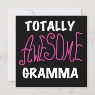 Totally Awesome Gramma Pink T-shirts Gifts
