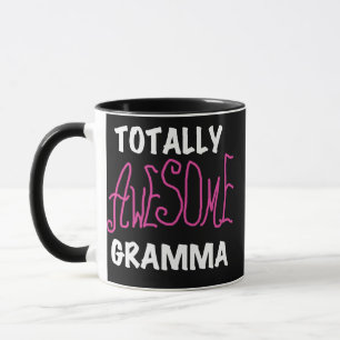 Totally Awesome Gramma Pink T-shirts Gifts Mug