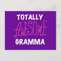 Totally Awesome Gramma Pink T-shirts Gifts