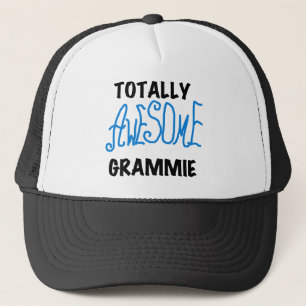 Totally Awesome Grammie Blue T-shirts Gifts Trucker Hat