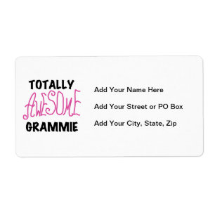Totally Awesome Grammie Pink T-shirts Gifts