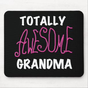 Totally Awesome Grandma Pink T-shirts and Gifts Mouse Pad