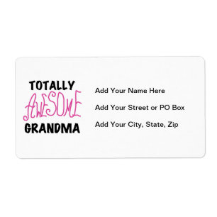 Totally Awesome Grandma - Pink Tshirts and Gifts