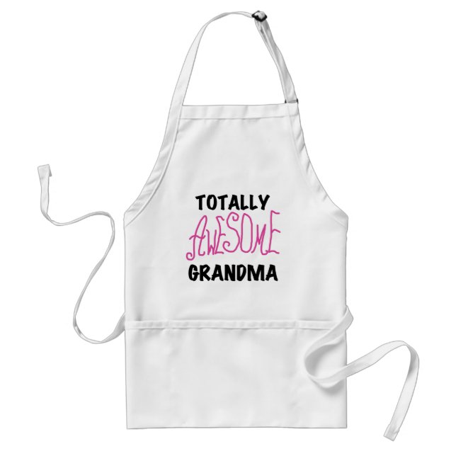 Totally Awesome Grandma - Pink Tshirts and Gifts Standard Apron (Front)