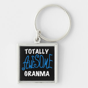 Totally Awesome Granma Blue T-shirts and Gifts Key Ring