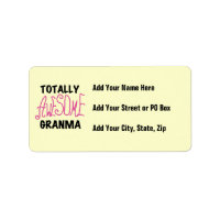 Totally Awesome Granma Pink Tshirts and Gifts