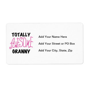Totally Awesome Granny Pink Tshirts and GIfts