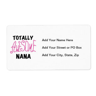 Totally Awesome Nana Pink T shirts and Gifts