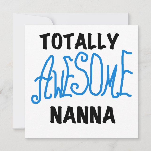 Totally Awesome Nanna Blue T-shirts and GIfts (Front)