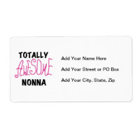 Totally Awesome Nonna Pink T-shirts and Gifts