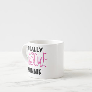 Totally Awesome Nonnie Pink Tshirts and Gifts Espresso Cup