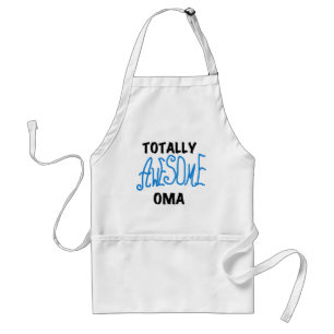 Totally Awesome Oma Blue T-shirts and Gifts Standard Apron