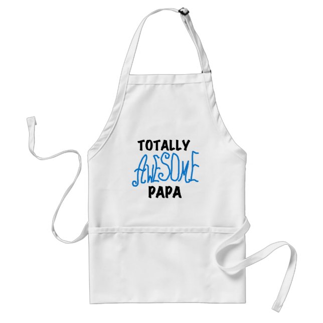 Totally Awesome Papa T-shirts and Gifts Standard Apron (Front)