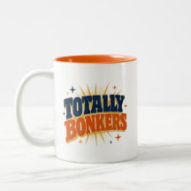 Totally Bonkers - Retro Typography Design