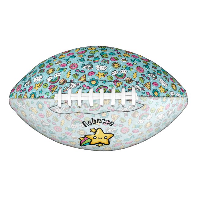 Totally Cute Doodles Football (Front)