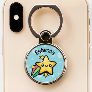 Totally Cute Doodles Star Phone Ring Stand