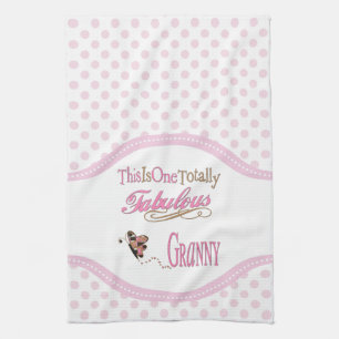 Totally Fabulous Granny Tea Towel
