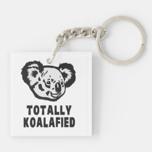 Totally Koalafied Koala Key Ring