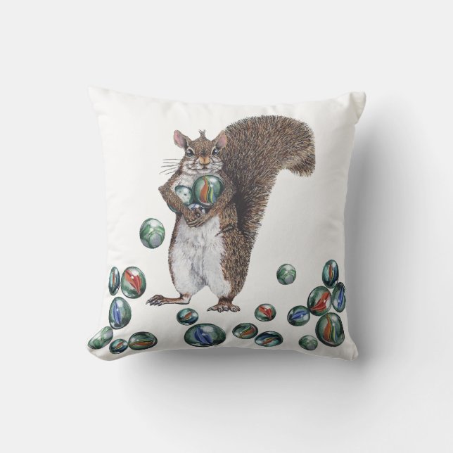 Totally Marbles Pillow (Front)