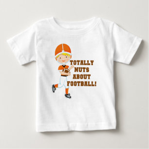 Totally Nuts About Football Baby T-Shirt