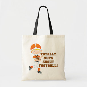 Totally Nuts About Football Tote Bag