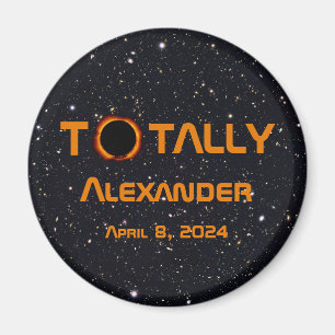 Totally Personal 2024 Solar Eclipse Magnet