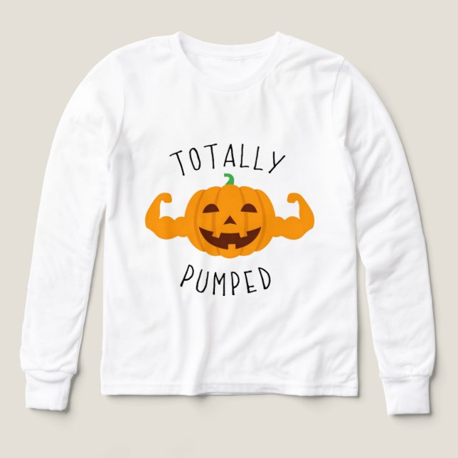 Totally Pumped Pumpkin (Design Front)
